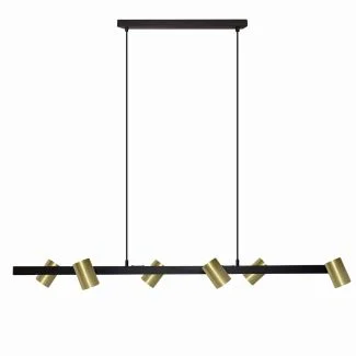 LIGHT PRESTIGE LP-731/6L GD Snow 6 linia lampa wisząca złota