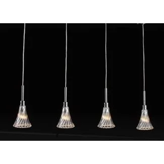 ITALUX MD1100308-4A Patria lampa wisząca Chrom