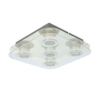 ITALUX MD14088-05F CH Flavio plafon Chrom 3000K