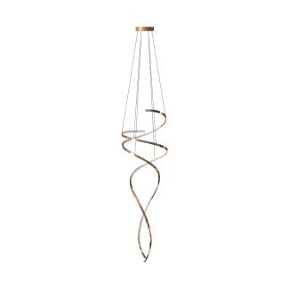 ZUMALINE MD3127-2M-3GT COCO LAMPA WISZĄCA ZŁOTA/GOLD