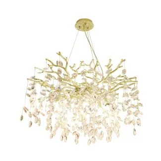 ZUMALINE MD4115-1-EGN CINDY LAMPA WISZĄCA ZŁOTA/GOLD