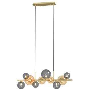 ZUMALINE MD5918-10-EGN VILLA LAMPA WISZĄCA ZŁOTA/GOLD