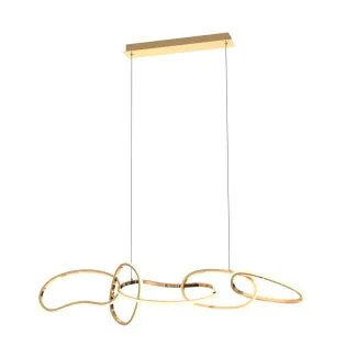 ZUMALINE MD7361-5A-EGT CHOLET LAMPA WISZĄCA ZŁOTA/GOLD