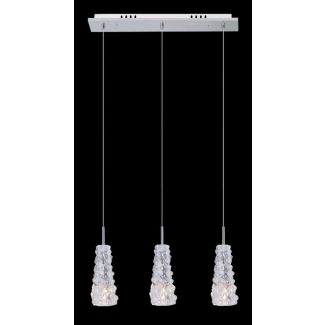 ITALUX MDM1603/3 Viviera lampa wisząca Chrom