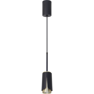 MILAGRO ML0267 FLOWER BLACK GOLD LAMPA WISZĄCA 1xGU10