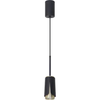 MILAGRO ML0267 FLOWER BLACK GOLD LAMPA WISZĄCA 1xGU10