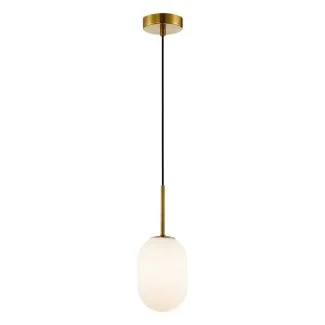 MILAGRO ML0317 Lampa wisząca ALIAS GOLD 1xE14 fi 120