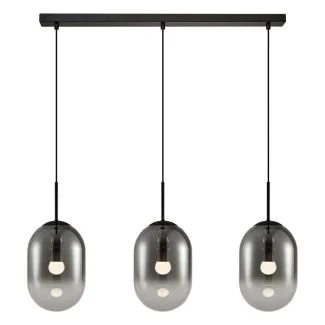 MILAGRO ML0321 Lampa wisząca ALIAS BLACK 3xE14