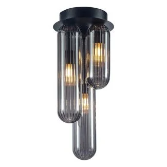 MILAGRO ML0339 Lampa sufitowa PAX BLACK 3xG9