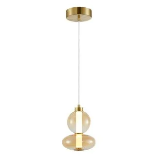 MILAGRO ML0345 Lampa wisząca DAPHNE AMBER 12W