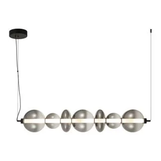 MILAGRO ML0348 Lampa wisząca DAPHNE SMOKED 40W