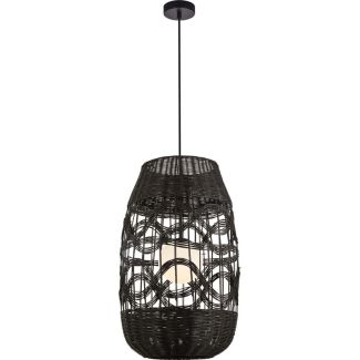 MILAGRO ML0355 Lampa wisząca ARONA BLACK 1xG9 fi 400