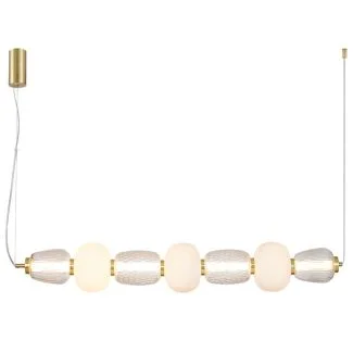 MILAGRO ML0365 Lampa wisząca CARO GOLD 42W LED