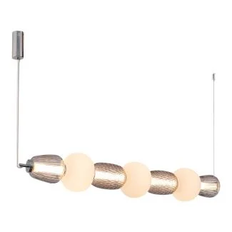 MILAGRO ML0366 Lampa wisząca CARO SMOKED 42W LED