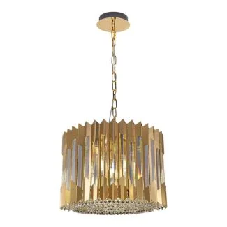 MILAGRO ML0393 Żyrandol RITZ GOLD 7xE14