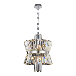 MILAGRO ML0404 Żyrandol AURELIA CHROME 8xE14
