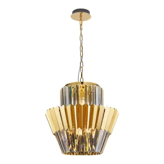 MILAGRO ML0413 Żyrandol DONNA GOLD 9xE14