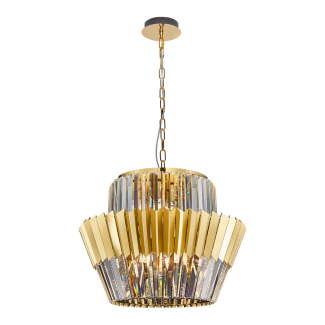 MILAGRO ML0415 Żyrandol DONNA GOLD 12xE14