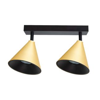 MILAGRO ML1121 Oprawa Cone Spot złoty 2xGU10