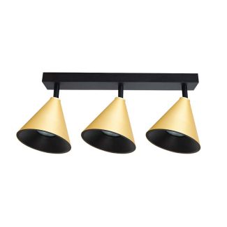 MILAGRO ML1122 Oprawa Cone Spot złoty 3xGU10