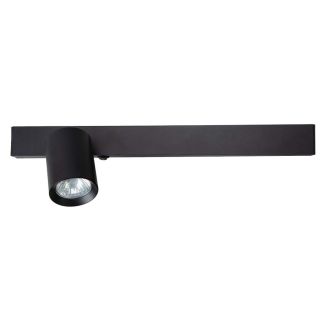 MILAGRO ML1127 Kinkiet Magnet 9W+1xGU10 3000/4000K Czarny Lewy