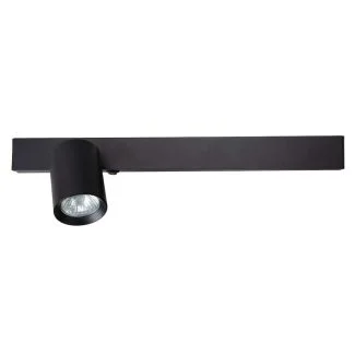 MILAGRO ML1127 Kinkiet Magnet 9W+1xGU10 3000/4000K Czarny Lewy