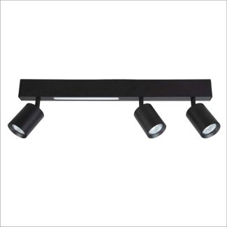 MILAGRO ML1134 Lampa Sufitowa Magnet 9W+3xGU10 3000/4000K Czarny