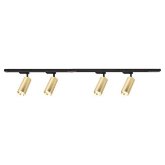MILAGRO ML1152 Zestaw Mica Track Złoty 4xGU10 1,5m