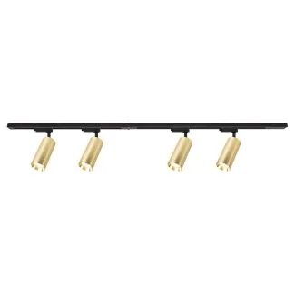 MILAGRO ML1152 Zestaw Mica Track Złoty 4xGU10 1,5m