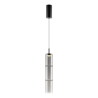 MILAGRO ML1396 Lampa wisząca BATO Smoked 4W LED