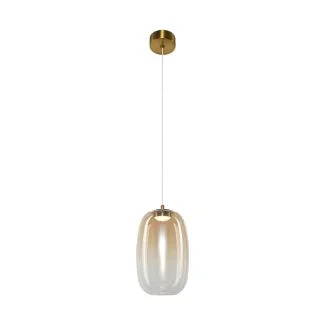 MILAGRO ML1405 Lampa wisząca VASO 3 AMBER 4W