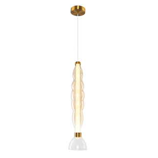 MILAGRO ML1416 Lampa wisząca LUCCO amber 18W