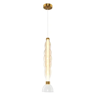 MILAGRO ML1416 Lampa wisząca LUCCO amber 18W