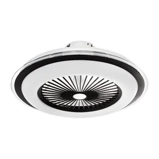 MILAGRO ML1514 Lampowentylator ZEPHYR BLACK 48W LED+ PILOT