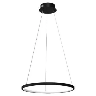 MILAGRO ML1541 Lampa wisząca HOOP BLACK 27W LED