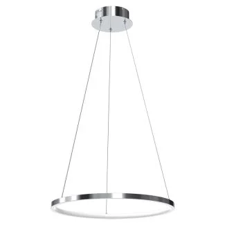 MILAGRO ML1549 Lampa wisząca HOOP CHROME 27W LED
