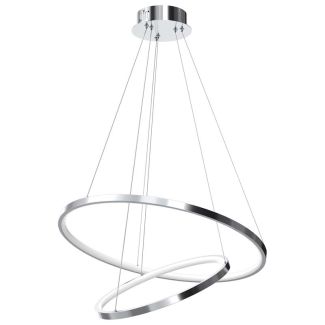 MILAGRO ML1550 Lampa wisząca HOOP CHROME 51W LED