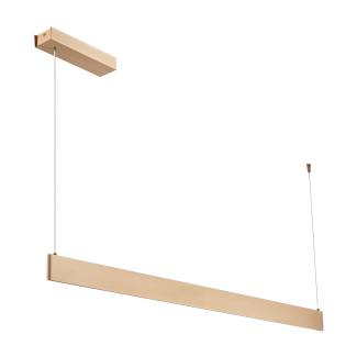 MILAGRO ML1785 Lampa wisząca LINEA Gold 36W LED 3000K-4000K-5700K