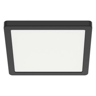MILAGRO ML1795 Plafon Evora Czarny Square 12W 3CCT
