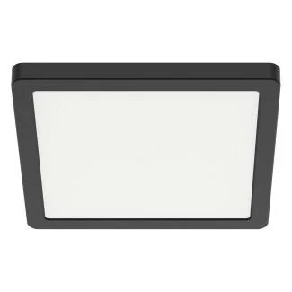 MILAGRO ML1795 Plafon Evora Czarny Square 12W 3CCT