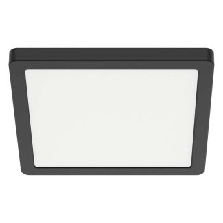MILAGRO ML1796 Plafon Evora Czarny Square 18W 3CCT