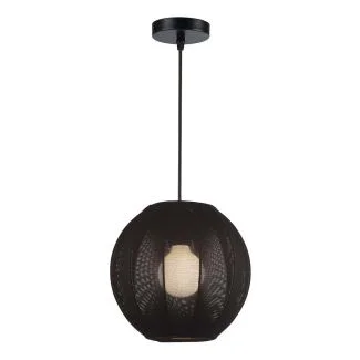 MILAGRO ML1806 Lampa wisząca Dana Czarny 1xE27