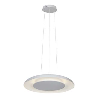 MILAGRO ML1813 Lampa wisząca Piattino Biały 30W LED 3000K-4000k-6000K