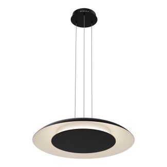 MILAGRO ML1814 Lampa wisząca Piattino Czarny 30W LED 3000K-4000k-6000K