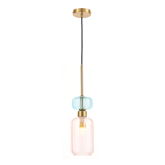 MILAGRO ML1822 Lampa wisząca MOLLY PINK 1xE14