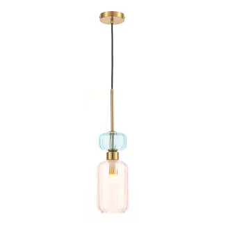 MILAGRO ML1822 Lampa wisząca MOLLY PINK 1xE14