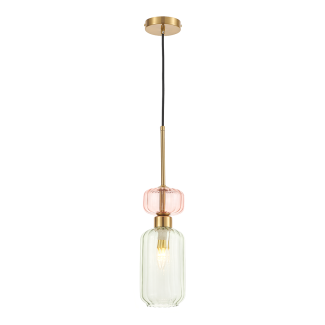MILAGRO ML1824 Lampa wisząca MOLLY GREEN 1xE14