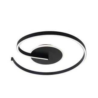 MILAGRO ML1848 Lampa sufitowa LORENZO BLACK 22W LED
