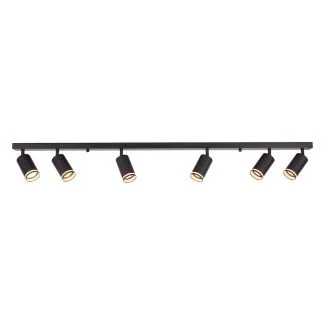 MILAGRO ML2075 Oprawa Pipe Ring Spot Czarny 6xGU10