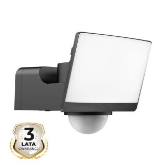 MILAGRO ML2111 Naświetlacz LED Davos 30W 2000lm 4000K Czarny Premium PIR